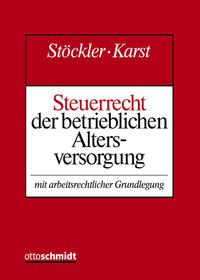 Vorderes Coverbild Steuerrecht der betrieblichen Altersversorgung