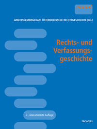 Vorderes Coverbild Rechts- und Verfassungsgeschichte