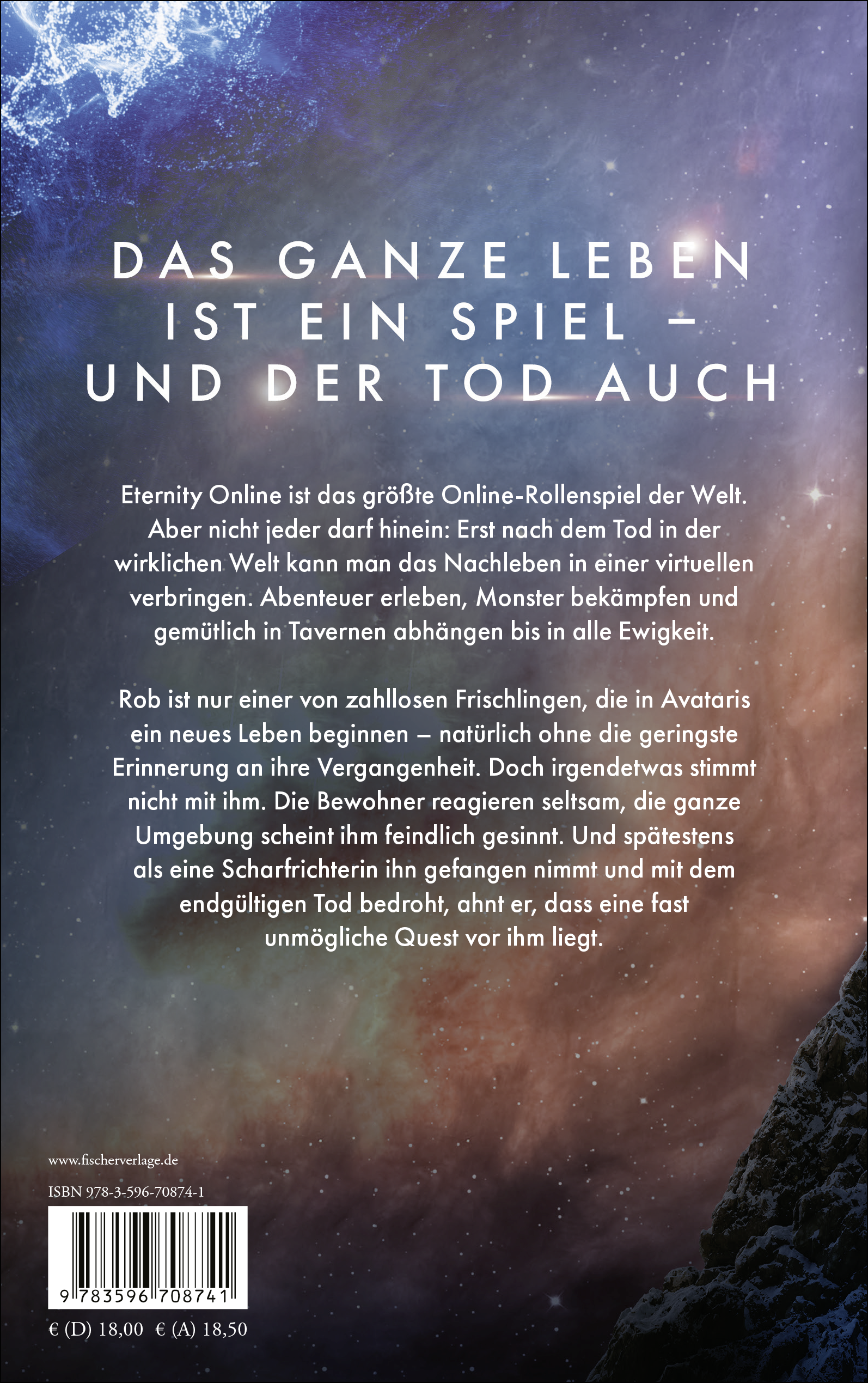 Rückseitencover Eternity Online