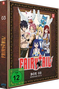 Vorderes Coverbild Fairy Tail - TV-Serie - Blu-ray Box 3 (Episoden 49-72) (3 Blu-rays)