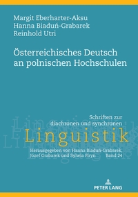 Vorderes Coverbild Österreichisches Deutsch an polnischen Hochschulen