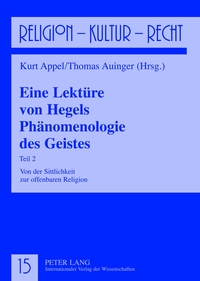 Vorderes Coverbild Eine Lektüre von Hegels Phänomenologie des Geistes