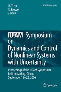 Vorderes Coverbild IUTAM Symposium on Dynamics and Control of Nonlinear Systems with Uncertainty