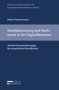 Vorderes Coverbild Marktabgrenzung und Marktmacht in der Digitalökonomie