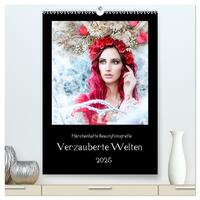 Vorderes Coverbild Märchenhafte Beautyfotografie - Verzauberte Welten (hochwertiger Premium Wandkalender 2025 DIN A2 hoch), Kunstdruck in Hochglanz
