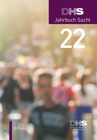 Vorderes Coverbild DHS Jahrbuch Sucht 2022