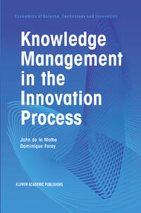 Vorderes Coverbild Knowledge Management in the Innovation Process
