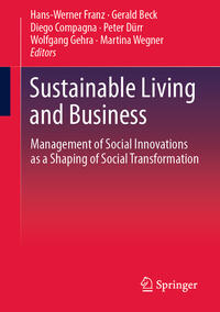 Vorderes Coverbild Sustainable Living and Business