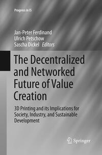 Vorderes Coverbild The Decentralized and Networked Future of Value Creation