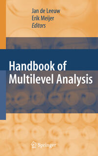 Vorderes Coverbild Handbook of Multilevel Analysis