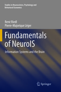 Vorderes Coverbild Fundamentals of NeuroIS