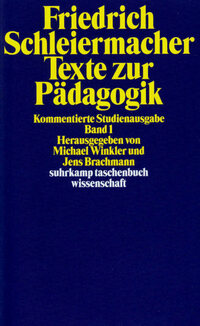 Vorderes Coverbild Texte zur Pädagogik. Kommentierte Studienausgabe in zwei Bänden