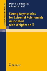 Vorderes Coverbild Strong Asymptotics for Extremal Polynomials Associated with Weights on R