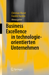Vorderes Coverbild Business Excellence in technologieorientierten Unternehmen