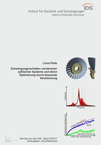 Vorderes Coverbild Schwingungsverhalten verstimmter zyklischer Systeme und deren Optimierung durch bewusste Verstimmung