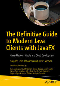 Vorderes Coverbild The Definitive Guide to Modern Java Clients with JavaFX