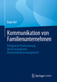 Vorderes Coverbild Kommunikation von Familienunternehmen