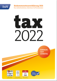 Vorderes Coverbild tax 2022