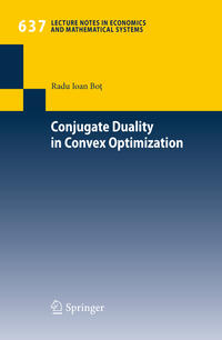 Vorderes Coverbild Conjugate Duality in Convex Optimization