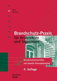 Vorderes Coverbild Brandschutz-Praxis für Architekten und Ingenieure - Buch mit E-Book
