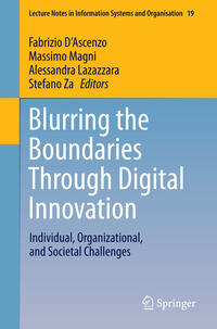 Vorderes Coverbild Blurring the Boundaries Through Digital Innovation