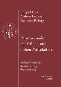 Vorderes Coverbild Papsturkunden des frühen und hohen Mittelalters