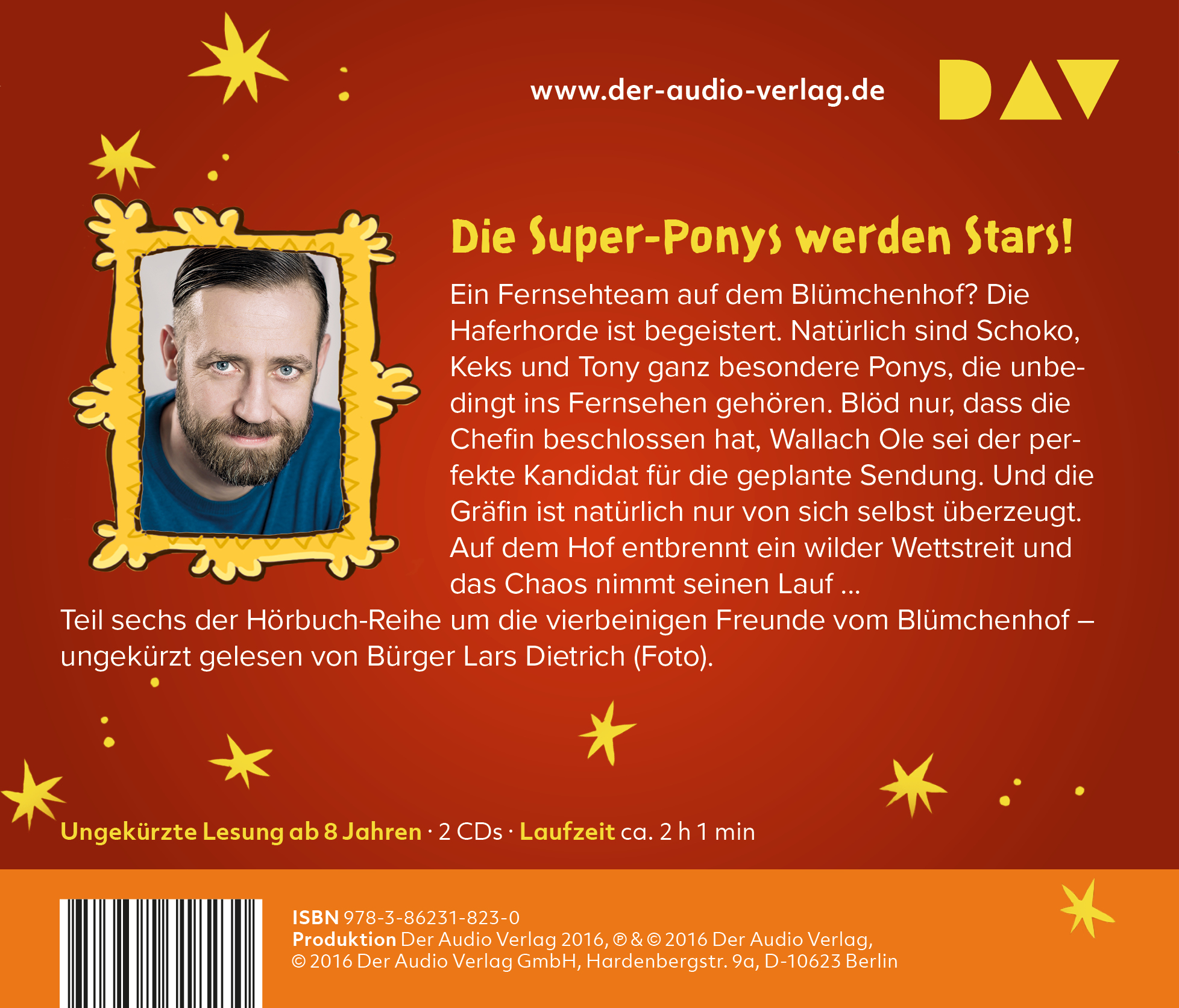 Rückseitencover Die Haferhorde – Teil 6: Hopp, hopp, hurra!