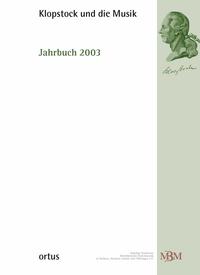 Vorderes Coverbild Klopstock und die Musik