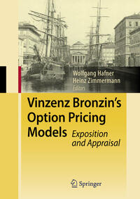 Vorderes Coverbild Vinzenz Bronzin's Option Pricing Models