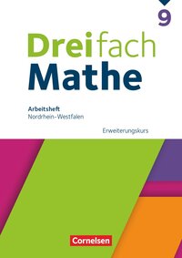 Vorderes Coverbild Dreifach Mathe - Nordrhein-Westfalen - Ausgabe 2022 - 9. Schuljahr