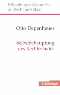 Vorderes Coverbild Selbstbehauptung des Rechtsstaates
