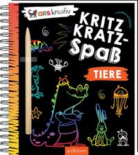 Vorderes Coverbild Kritzkratz-Spaß – Tiere