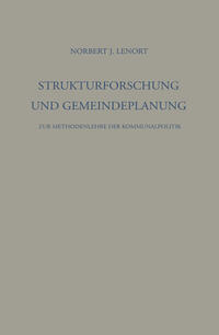 Vorderes Coverbild Strukturforschung und Gemeindeplanung
