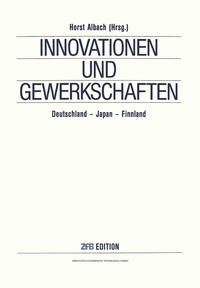 Vorderes Coverbild Innovationen und Gewerkschaften