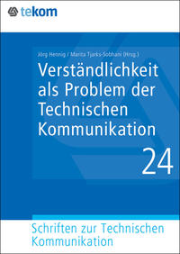 Vorderes Coverbild Verständlichkeit als Problem der Technischen Kommunikation