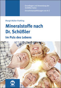 Vorderes Coverbild Mineralstoffe nach Dr. Schüßler