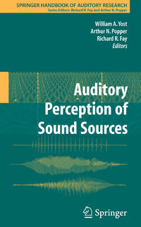 Vorderes Coverbild Auditory Perception of Sound Sources
