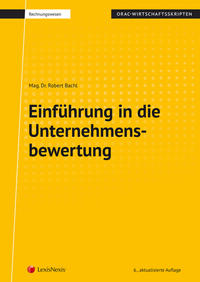 Vorderes Coverbild Einführung in die Unternehmensbewertung