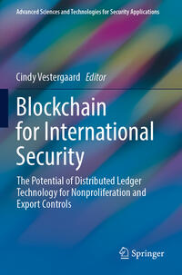 Vorderes Coverbild Blockchain for International Security
