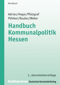 Vorderes Coverbild Handbuch Kommunalpolitik Hessen