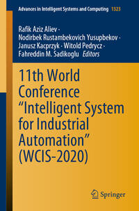 Vorderes Coverbild 11th World Conference “Intelligent System for Industrial Automation” (WCIS-2020)
