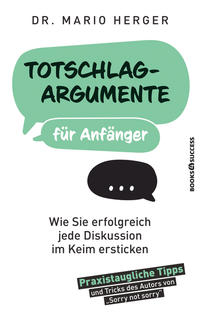 Vorderes Coverbild Totschlagargumente für Anfänger