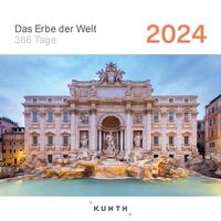 Vorderes Coverbild Das Erbe der Welt - KUNTH 366-Tage-Abreißkalender 2024