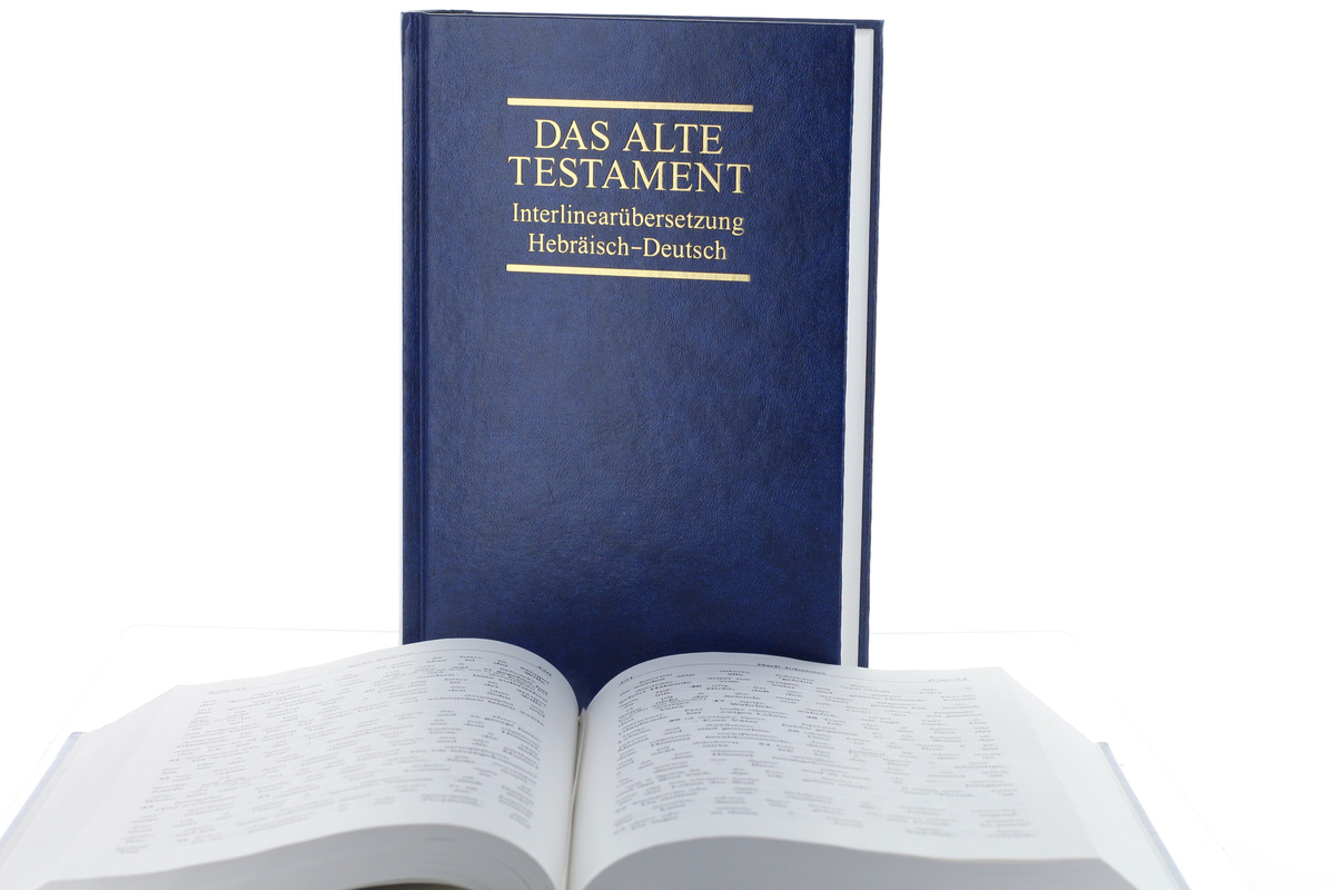 Beispielinhalt (Bild) Interlinearübersetzung Altes Testament, hebr.-dt., Band 3