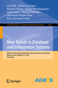 Vorderes Coverbild New Trends in Database and Information Systems