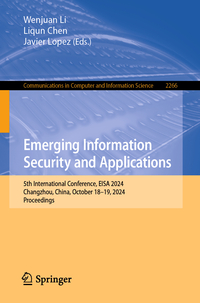 Vorderes Coverbild Emerging Information Security and Applications