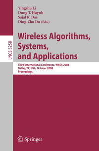 Vorderes Coverbild Wireless Algorithms, Systems, and Applications