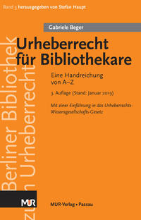 Vorderes Coverbild Urheberrecht für Bibliothekare