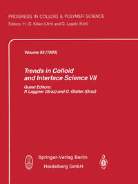 Vorderes Coverbild Trends in Colloid and Interface Science VII