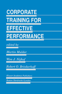Vorderes Coverbild Corporate Training for Effective Performance